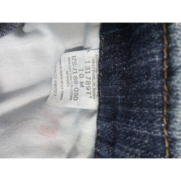 Blu Capri Jeans ‎ 10M Zip Pockets Button - Picture 9 of 13